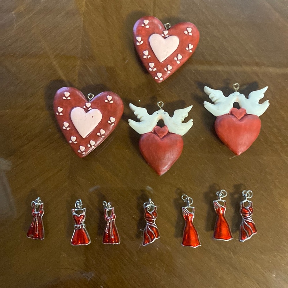 Lot of crafting charms